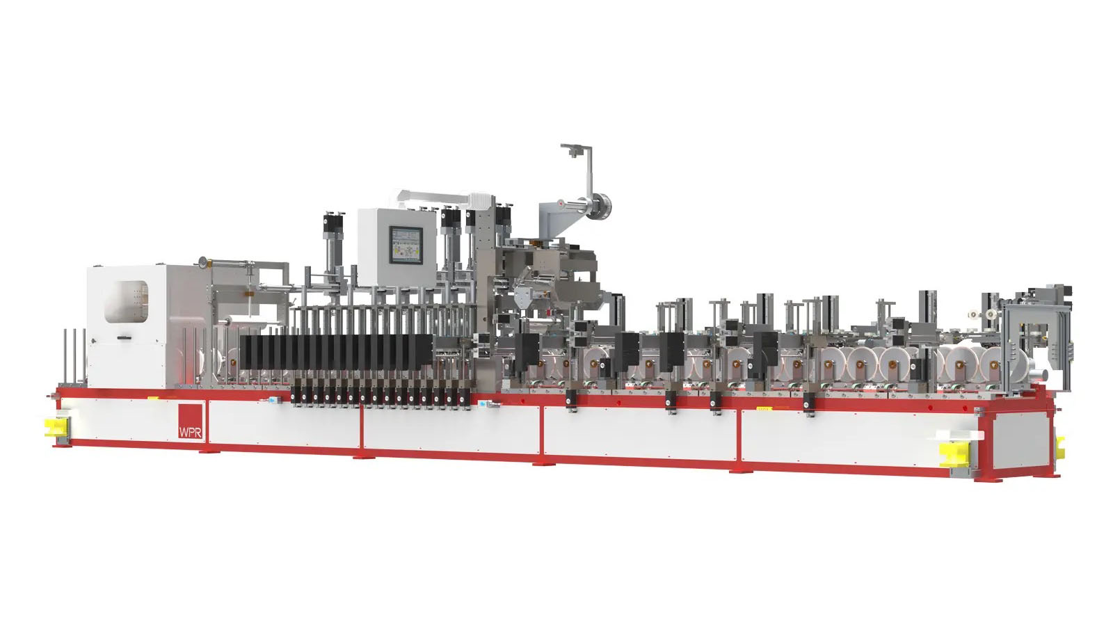 LUNA WOOD: Automatic coating machine for wooden profiles