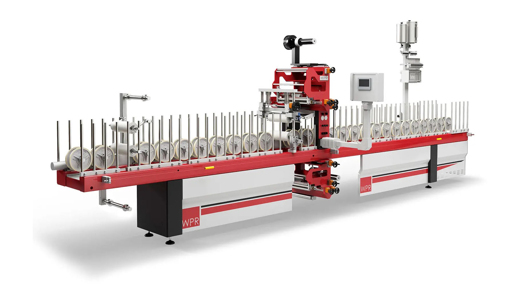 NWUD SERIES: Double-sided profile lamination machine (top&bottom)