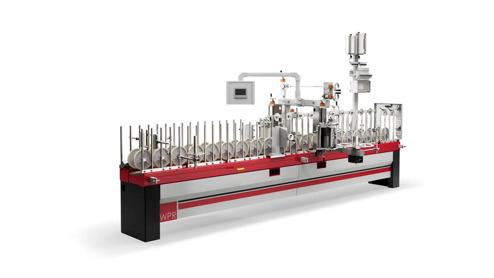 OL.D.200.4500: Double-sided in-line profile lamination machine