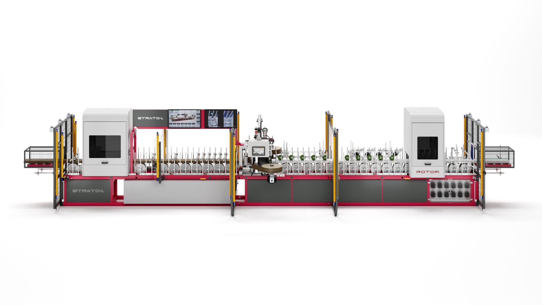 STRATO-L: Double-sided profile lamination machine