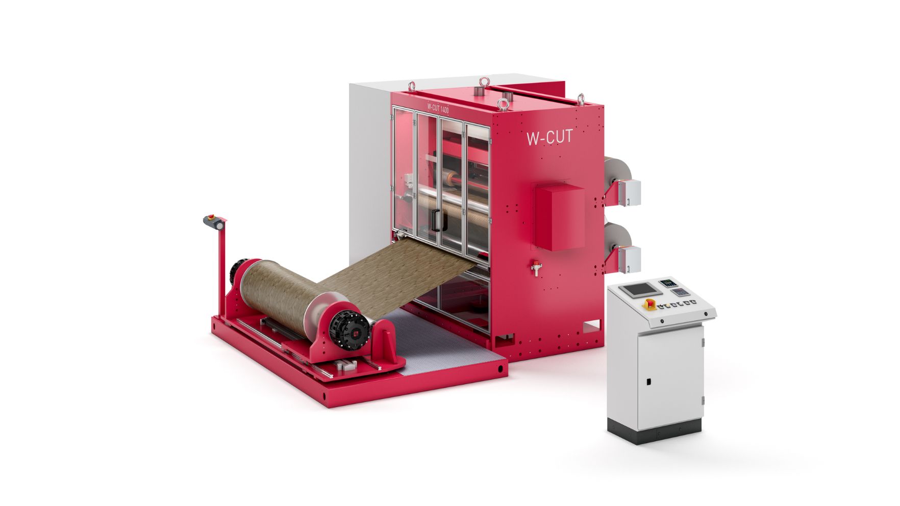 W-CUT 1400: Automatic foil cutter for wide foils