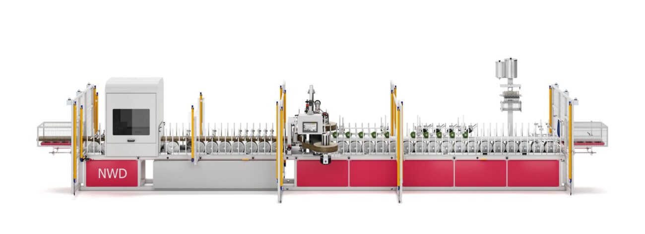 NWD SERIES: Double-sided profile lamination machine