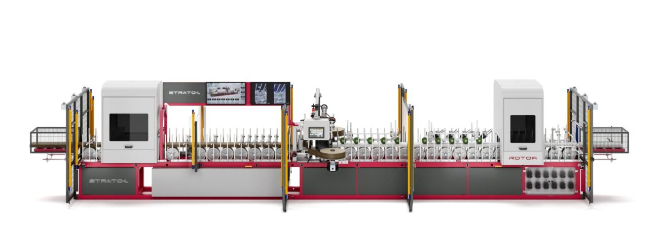 STRATO-L: Double-sided profile lamination machine