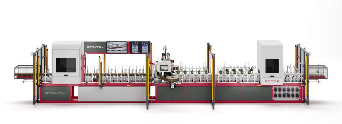 STRATO-L: Double-sided profile lamination machine