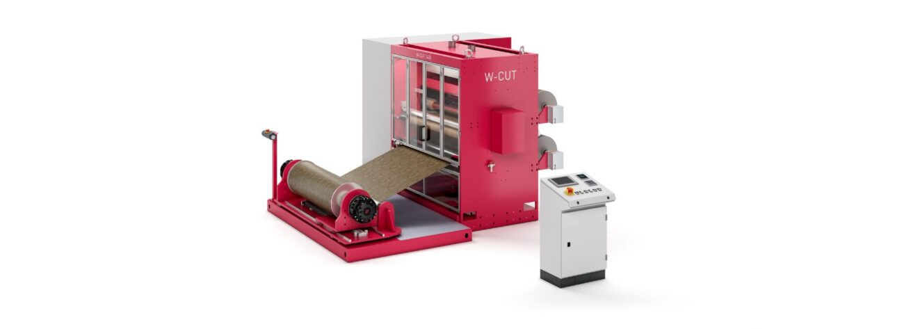 W-CUT.1400: Automatic foil cutter for wide foils