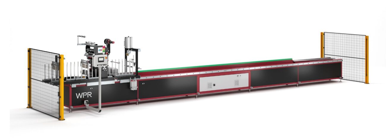 FLEXI: Single length profile lamination machine
