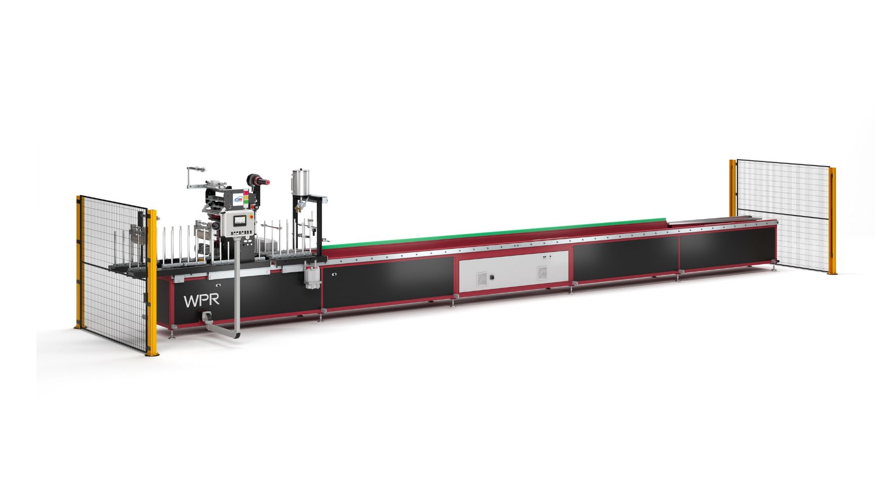 FLEXI: Single length profile lamination machine